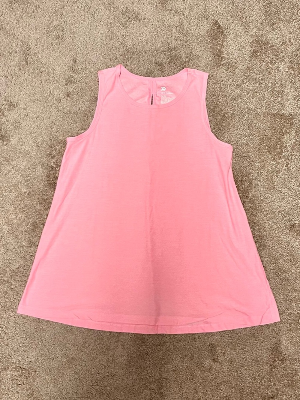 all in motion Pink Girls' Sleeveless Swing Tank Top